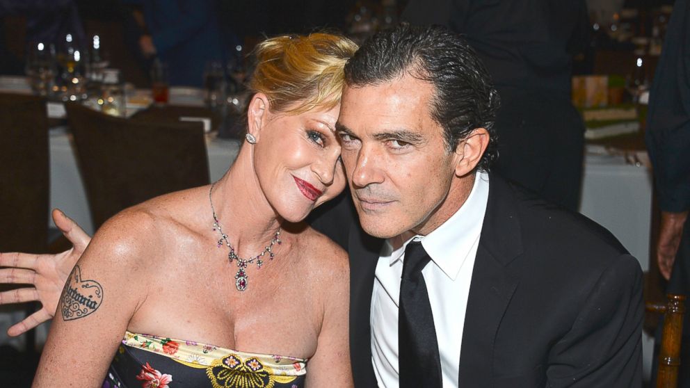 Actress Melanie Griffith and actor Antonio Banderas attend the Children's Hospital Los Angeles Gala: Noche de Ninos at L.A. Live Event Deck, on Oct. 20, 2012 in Los Angeles.