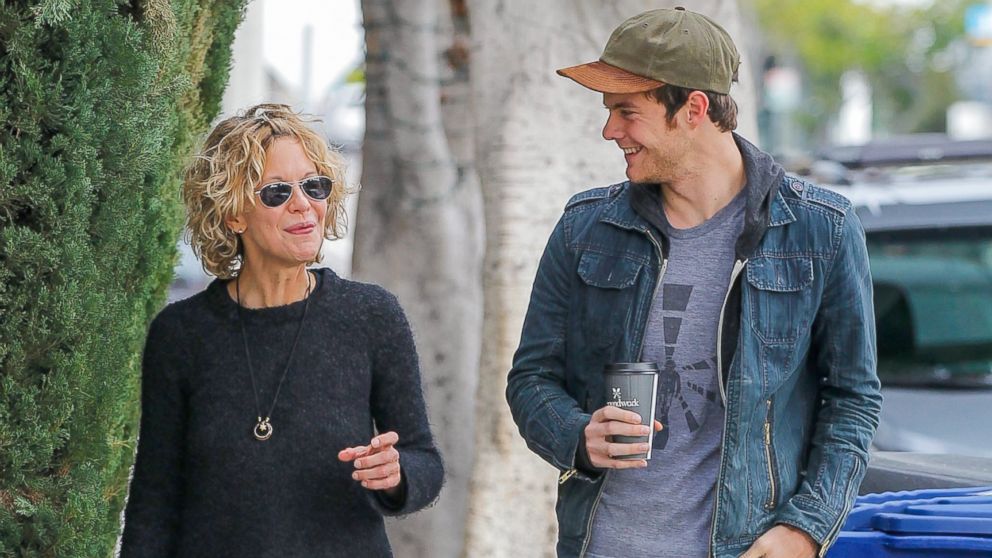 Meg Ryan and son Jack Quaid are seen, Jan. 19, 2016 in Los Angeles.