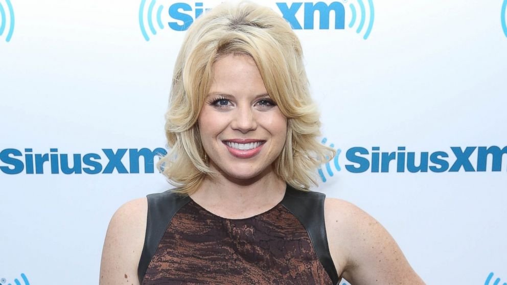 Megan Hilty visits at SiriusXM Studios, April 30, 2014, in New York.