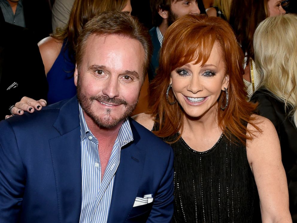 PHOTO: Narvel Blackstock and Reba McEntire attend the 50th Academy of Country Music Awards at AT&T Stadium in this April 19, 2015 file photo in Arlington, Texas.