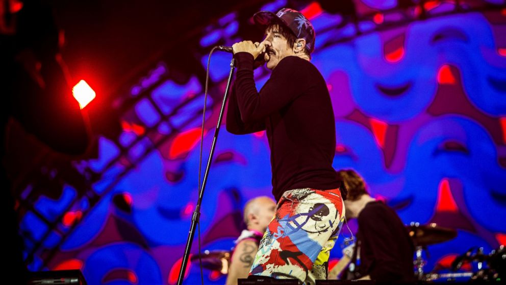 Anthony Kiedis of the Red Hot Chili Peppers pictured performs live at Pinkpop Festival 2016 in Landgraaf Netherlands, June 10, 2016.