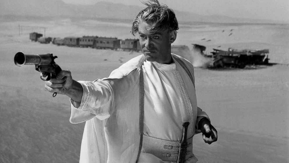 PHOTO: Peter O'Toole on the set of the film "Lawrence of Arabia," released in 1962. 