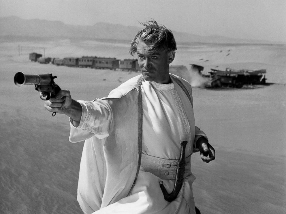 PHOTO: Peter O'Toole on the set of the film "Lawrence of Arabia," released in 1962. 