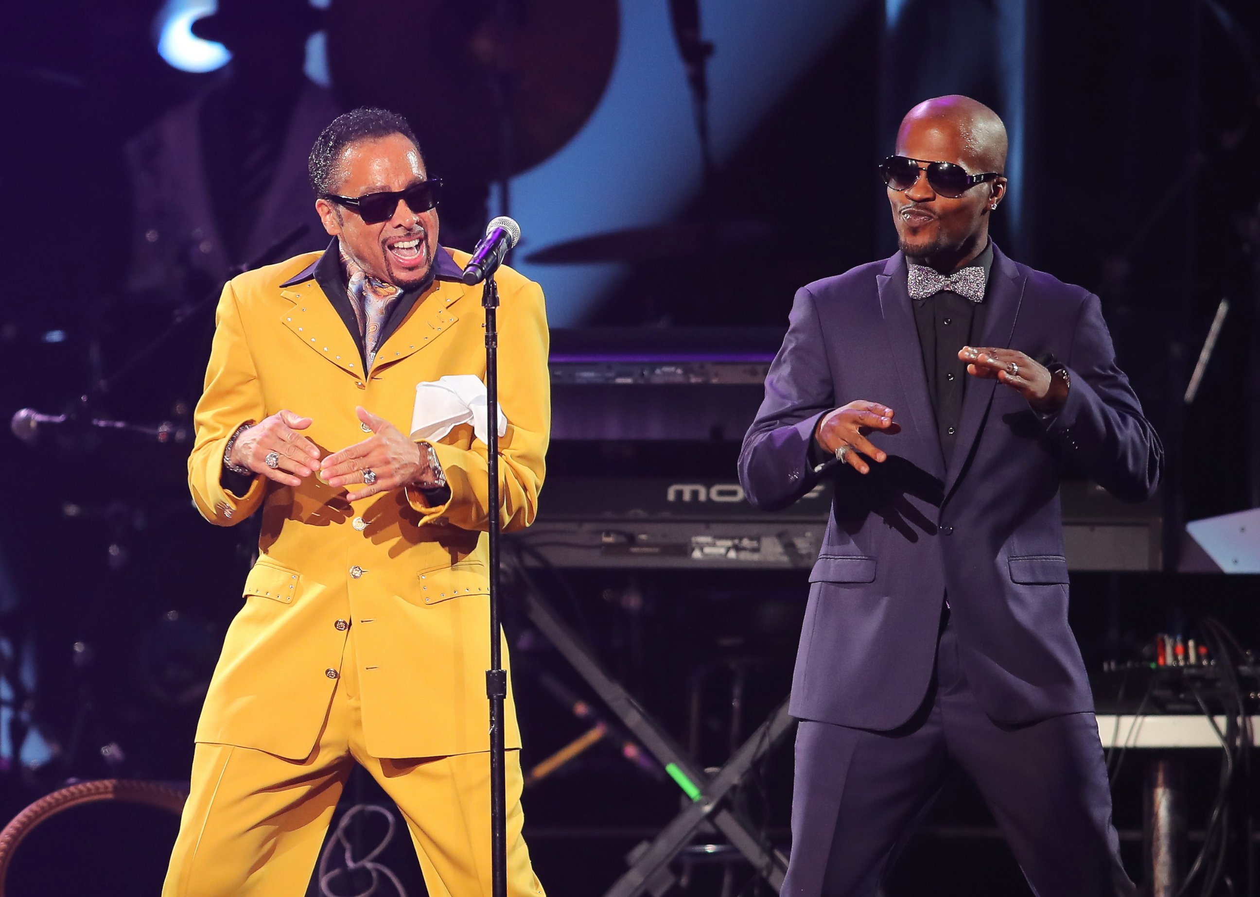 PHOTO: Morris Day and the Time perform during the "Official Prince Tribute-A Celebration of Life and Music," concert at Xcel Energy Center, on Oct. 13, 2016, in St Paul, Minnesota.