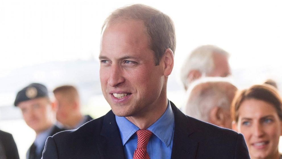 Prince William, Duke of Cambridge is seen, Sept. 22, 2015, in Coningsby, England.