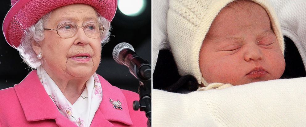 Who Was Queen Elizabeth S Grandmother House Beautiful Princess Charlotte Meets Her Great Grandmother Queen Elizabeth