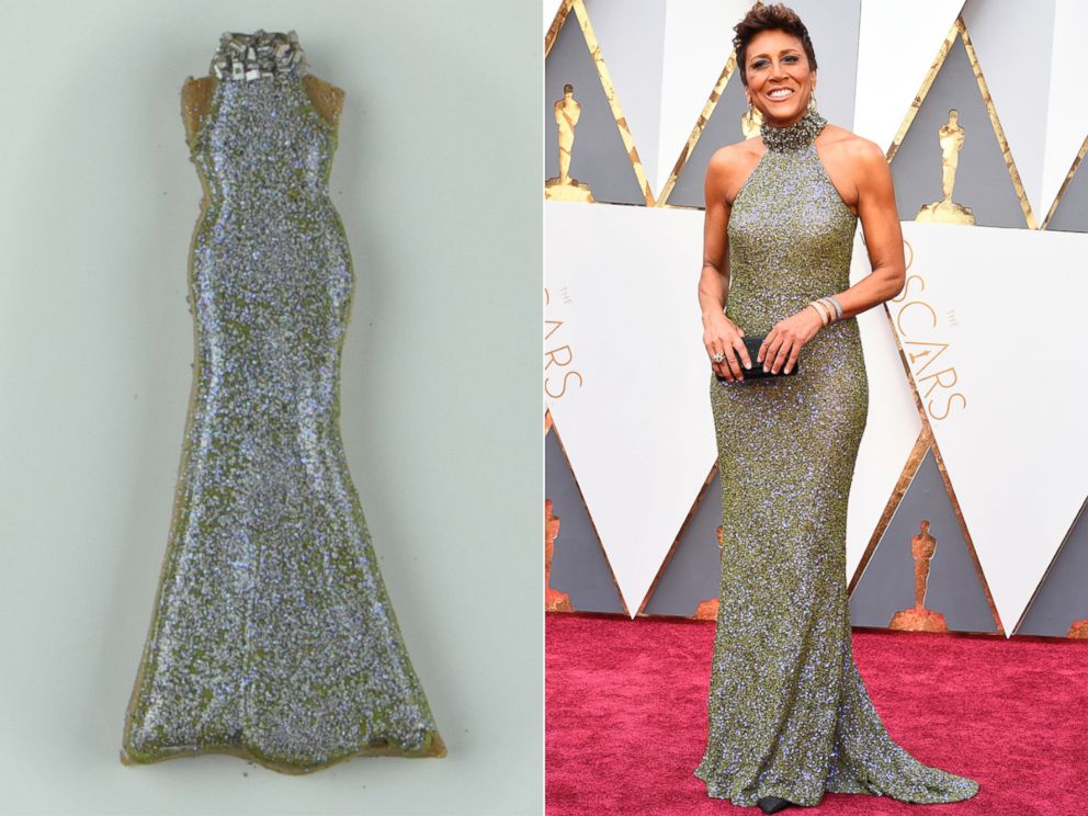 PHOTO: YouTuber turns celeb's Oscar dresses into cookies.