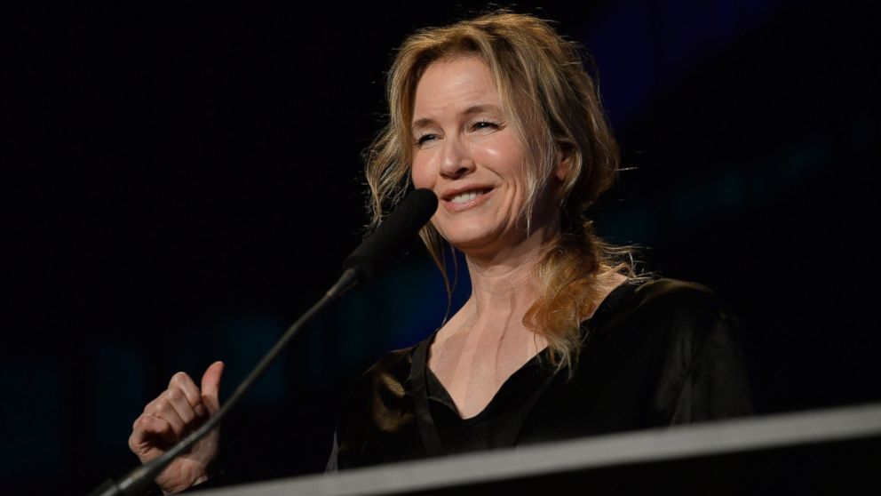 Actress Renee Zellweger presents onstage at the Austin Music Awards, on March 16, 2016, in Austin, Texas.