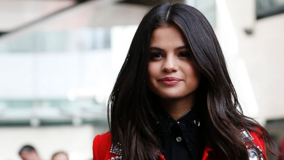 Selena Gomez is seen, Sept. 25, 2015, in London. 