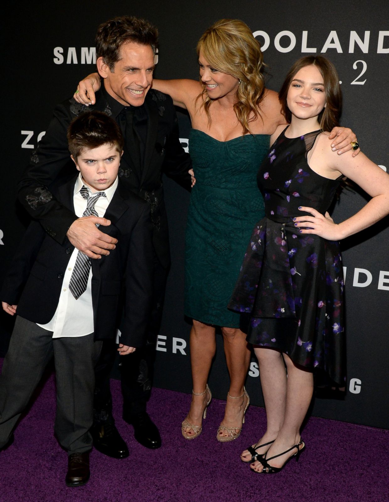 Check Out Ben Stiller and His Family Picture Stars with