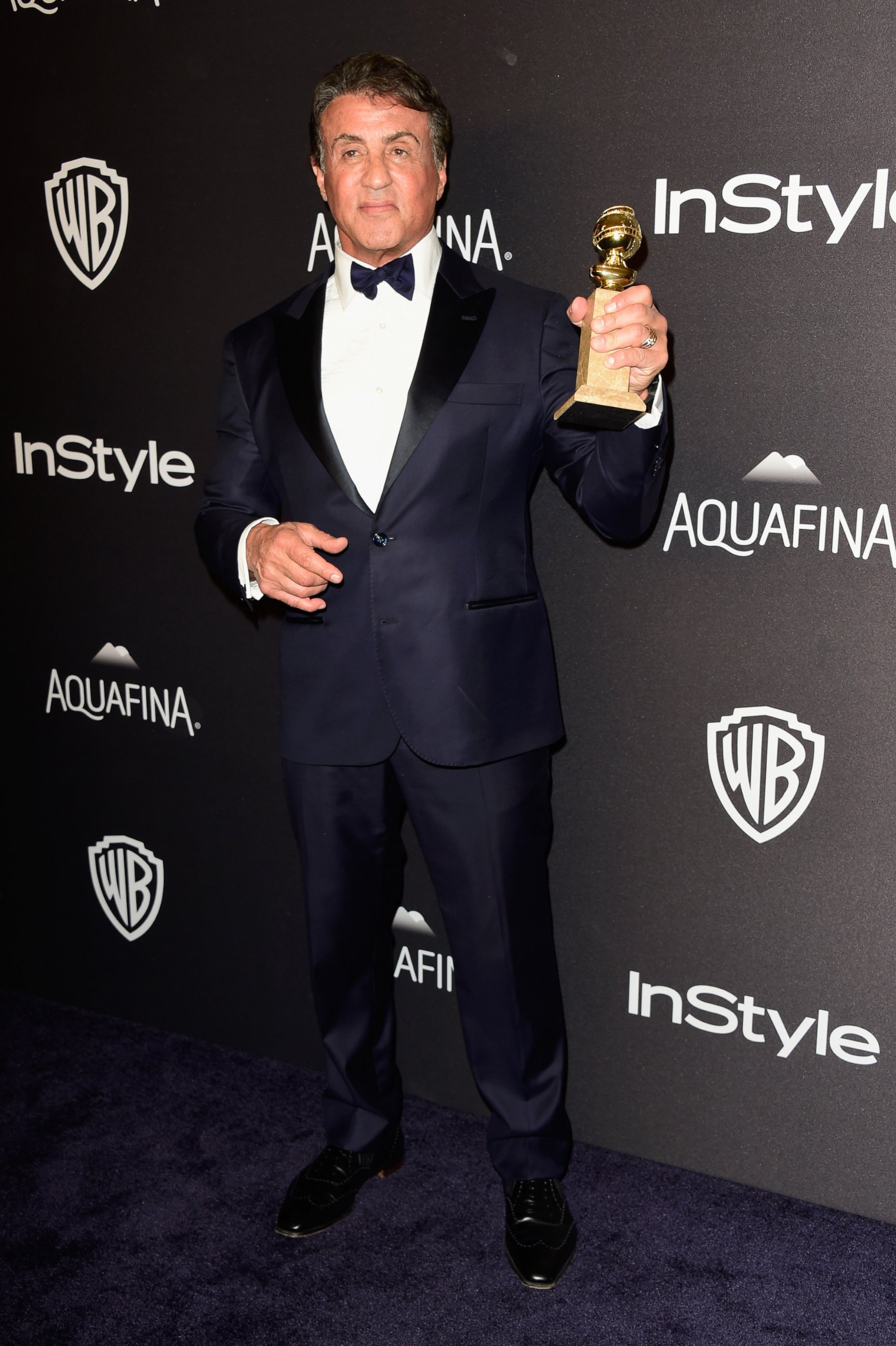 PHOTO: Sylvester Stallone attends 73rd Annual Golden Globe Awards Post-Party at The Beverly Hilton Hotel on Jan. 10, 2016 in Beverly Hills, Calif.