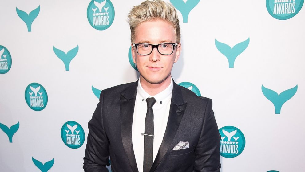 Tyler Oakley attends the 2015 Shorty Awards at TheTimesCenter, April 20, 2015, in New York.   