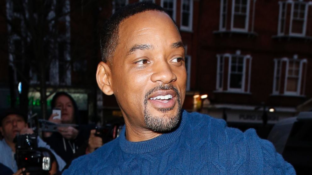 Will Smith seen arriving at the BBC Radio 2 Studios on Jan. 29, 2016 in London, England. 