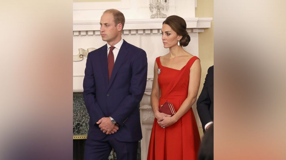 princess kate in red dress Kate Middleton Wows in Red Dress for Christmas Carol Special Promo