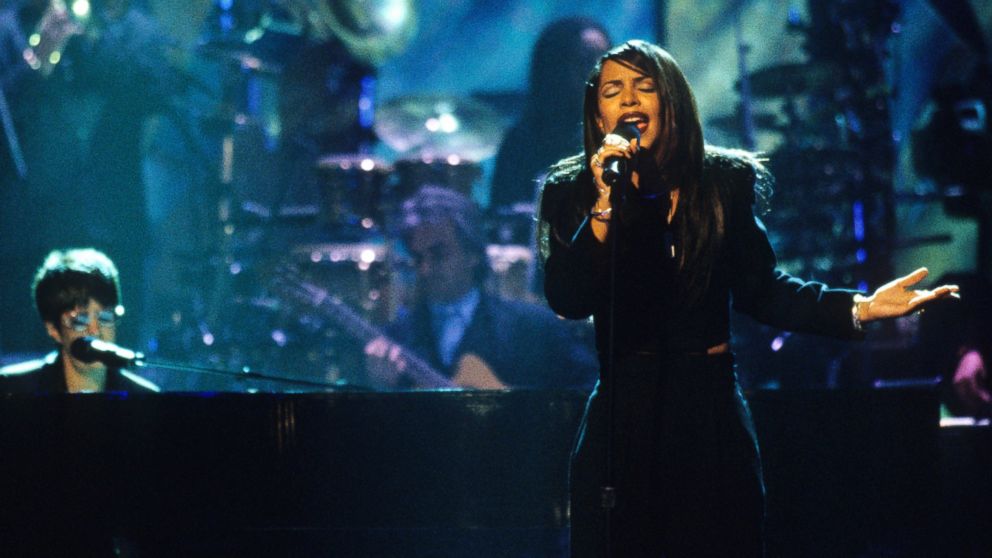 Aaliyah performs in this 1997 file photo.