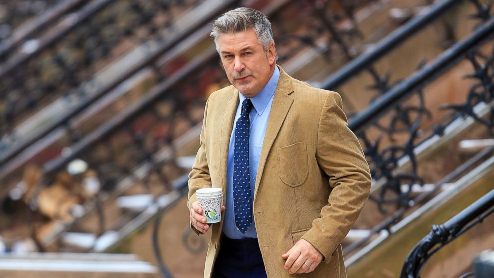 PHOTO: Alec Baldwin is pictured on location for "Still Alice" on March 3, 2014 in New York City.  
