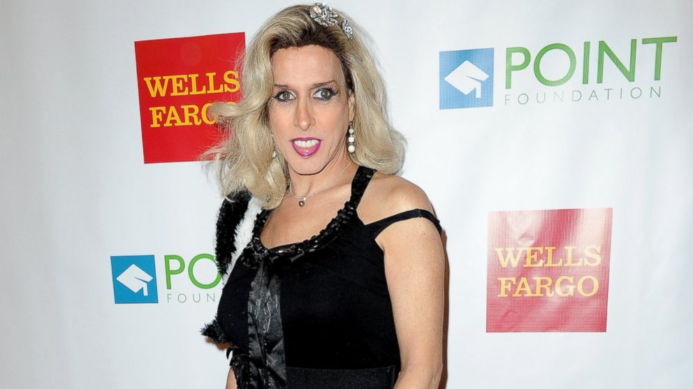 Alexis Arquette arrives at Point Foundation's Voices On Point Gala at the Hyatt Regency Century Plaza, Sept. 13, 2014 in Los Angeles.