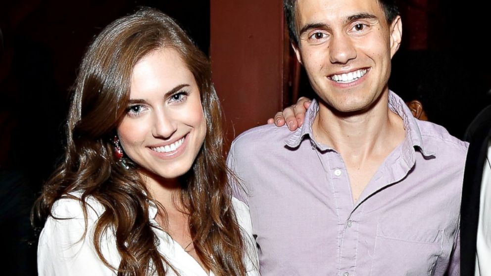 Allison Williams and Ricky Van Veen attend CollegeHumor Offline Annual Production at Gramercy Theatre in New York, Aug. 8, 2013.