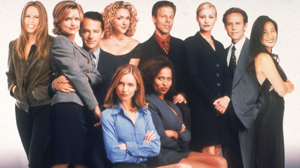 A portrait of the cast of the television series, "Ally McBeal," is seen in this 1998 file photo.