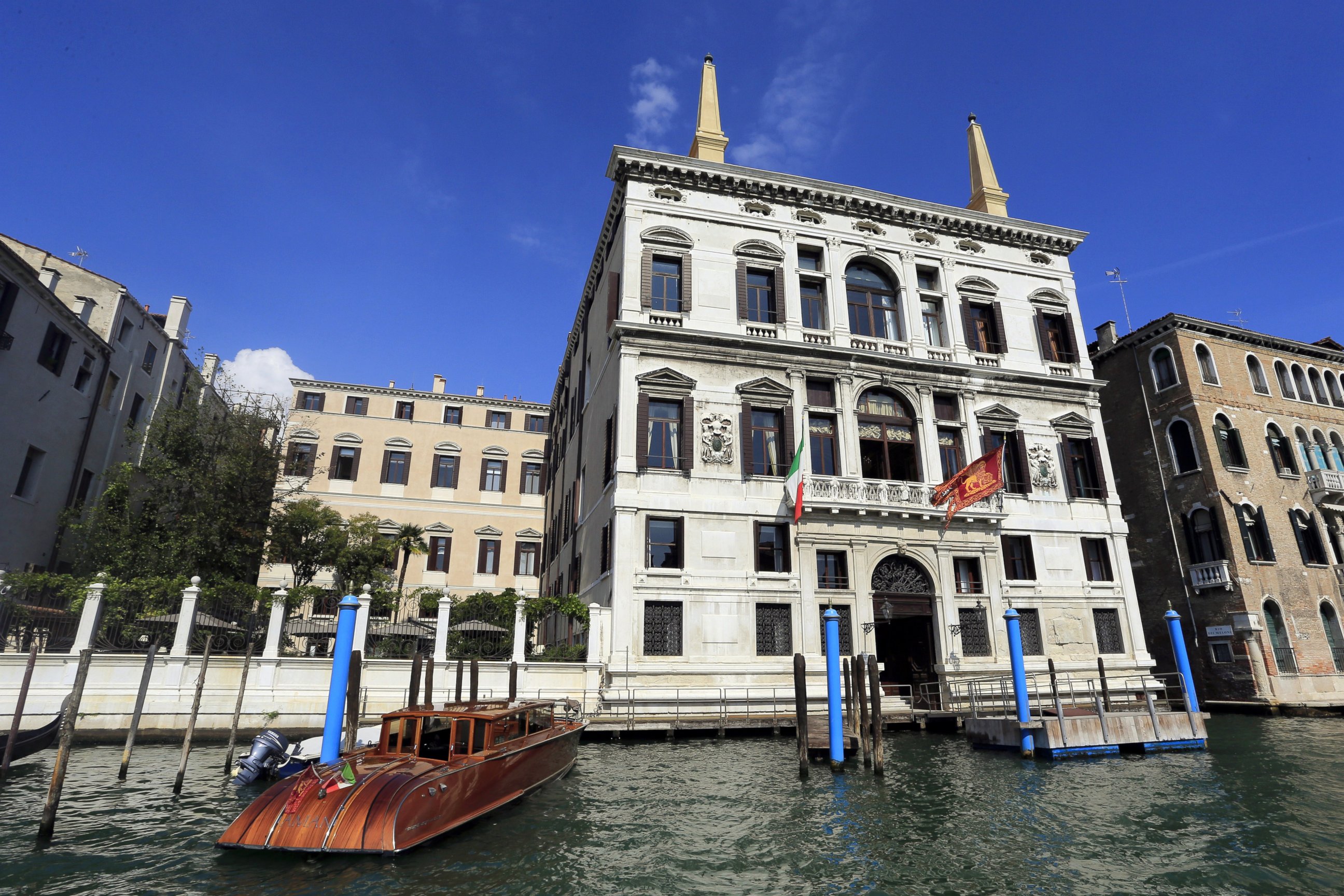 PHOTO: The Aman Canal Grande Venice hotel in Venice, Italy, Sept. 16, 2014.