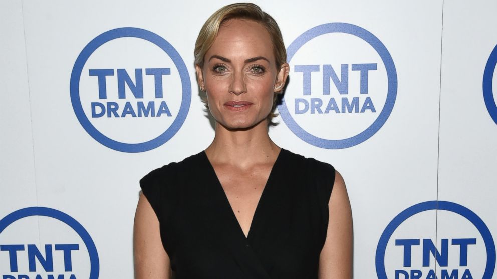 Actress Amber Valletta attends the "Legends" portion of the 2014 TCA Turner Broadcasting Summer Press Tour Presentation at The Beverly Hilton, July 10, 2014, in Los Angeles.