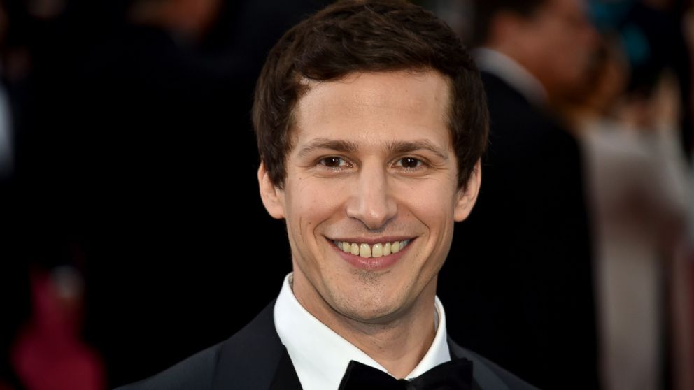 PHOTO: Andy Samberg poses on the red carpet for the 87th Oscars, Feb. 22, 2015, in Hollywood, Calif.