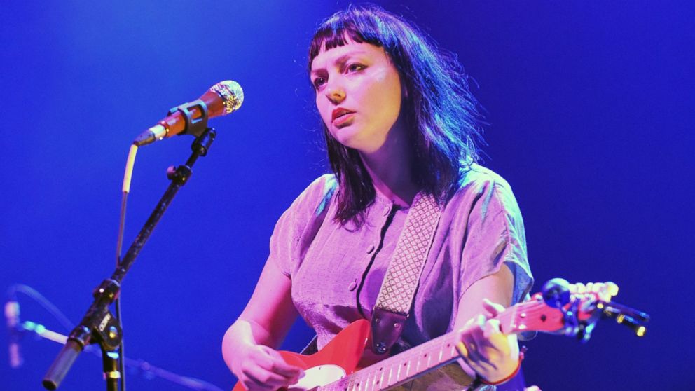 Angel Olsen performs at Georgia Theatre during the 2016 Slingshot Festival, April 1, 2016, in Athens, Georgia.  (Photo by Chris McKay/Getty Images)