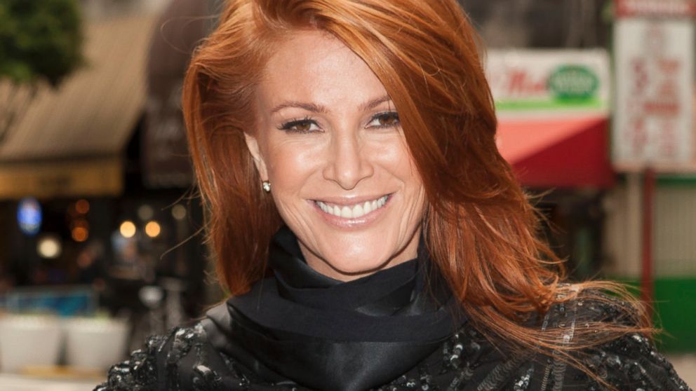Angie Everhart attends the House Of 11 Spring/Summer 2014 Press Preview in Los Angeles, Nov. 21, 2013.