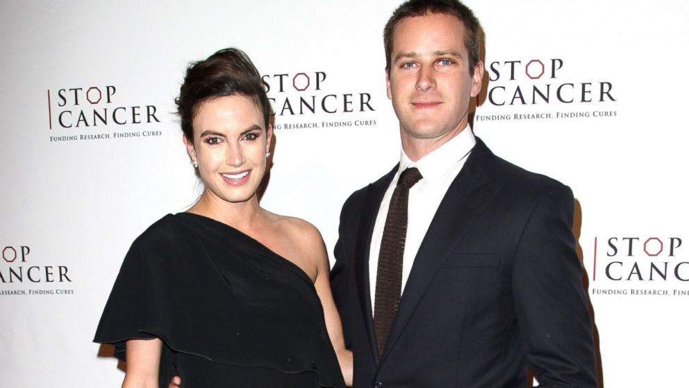 Armie Hammer and model Elizabeth Chambers attend the STOP CANCER annual gala held at The Beverly Hilton Hotel in Beverly Hills, Calif., Nov. 23, 2014. 