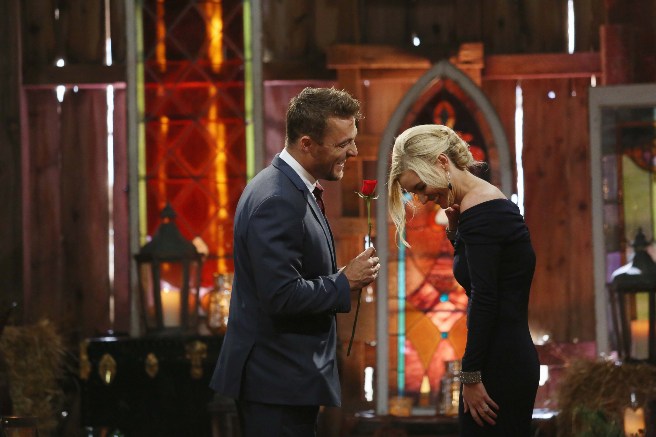 PHOTO: Chris Soules proposed to Whitney Bischoff on the season finale of "The Bachelor"