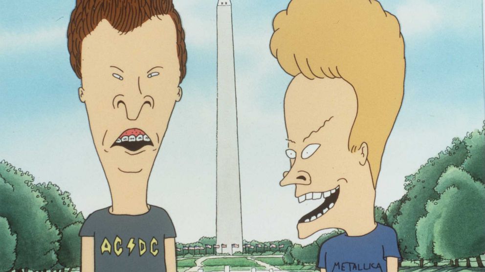 An image from "Beavis And Butt-Head Do America."
