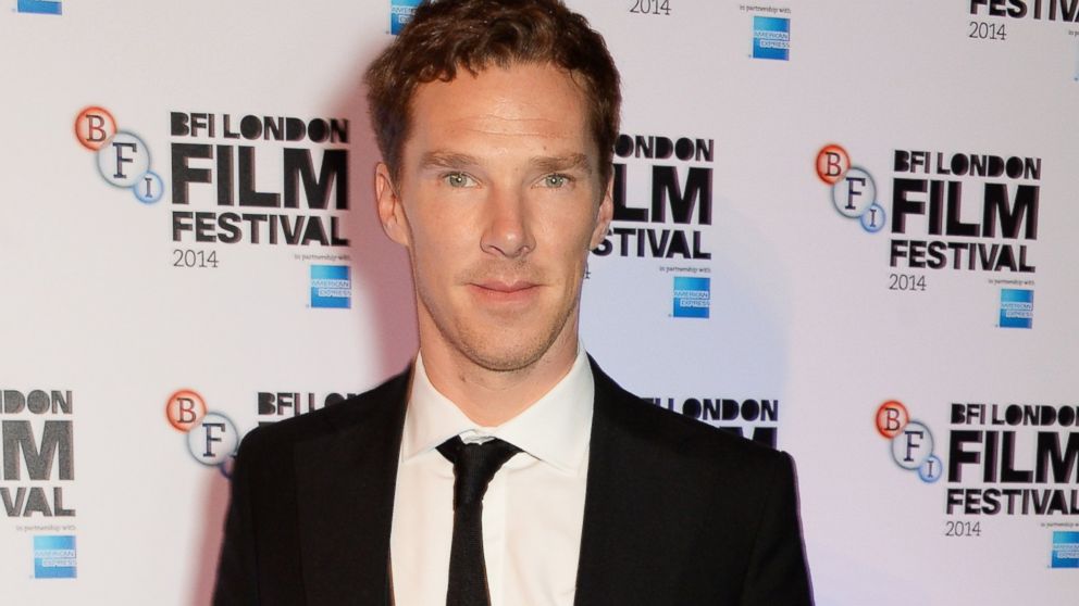 Benedict Cumberbatch is pictured on Oct. 8, 2014 in London, England.  