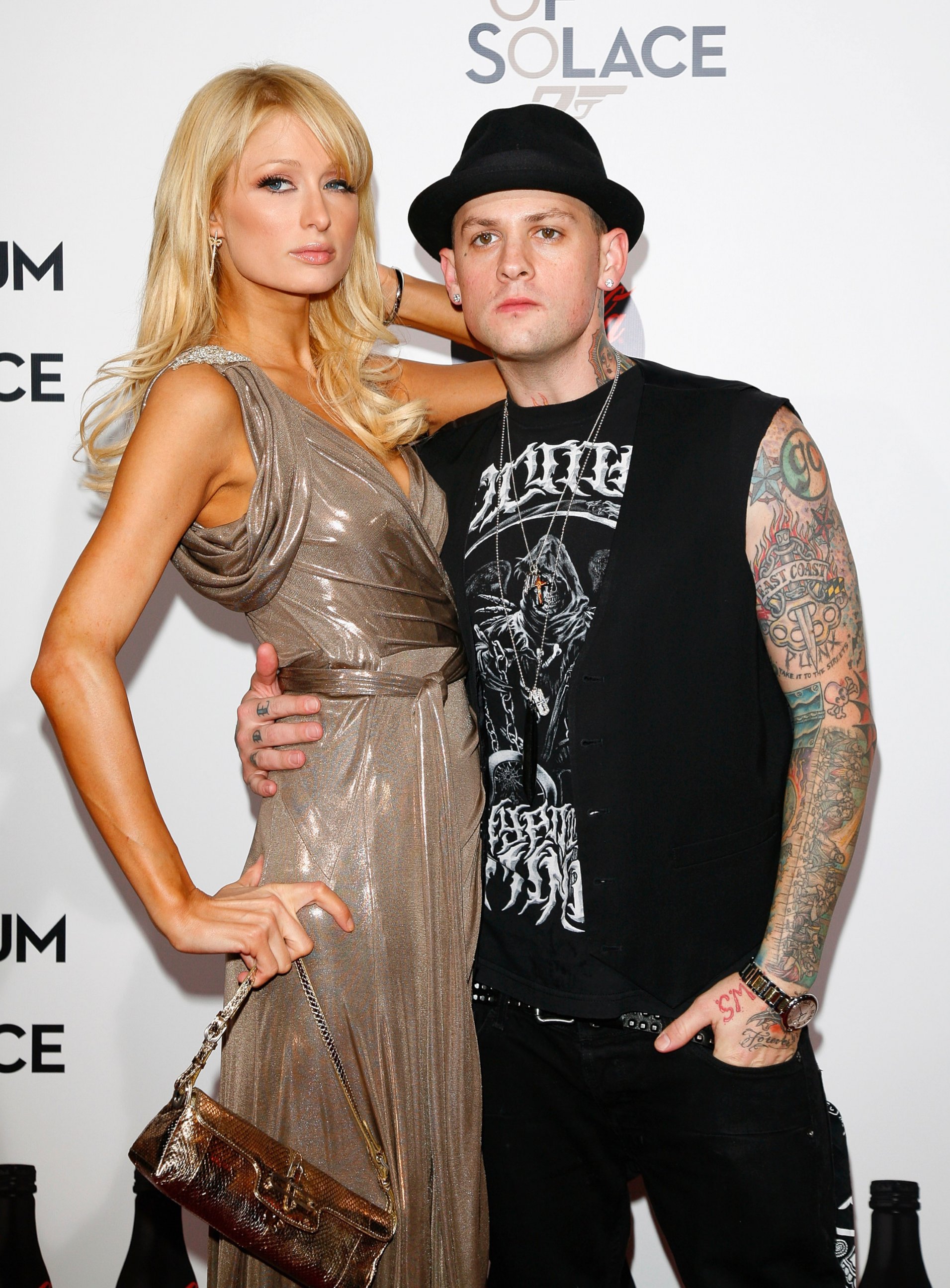 PHOTO: Benji Madden and Paris Hilton are pictured on Nov. 13, 2008 in Los Angeles.