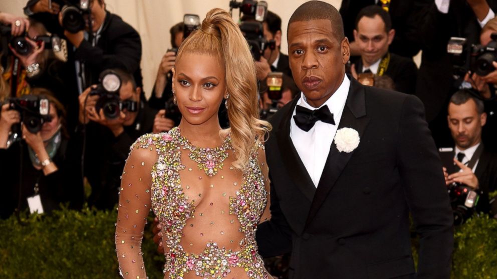 Beyonce, left, and Jay Z, right, are pictured on May 4, 2015 in New York City.  