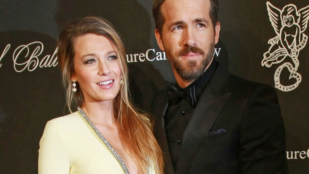 PHOTO: Actors Blake Lively and Ryan Reynolds attend 2014 Angel Ball  at Cipriani Wall Street, Oct. 20, 2014 in New York. 