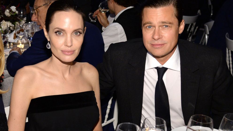 Angelina Jolie-Pitt and Brad Pitt attend  the WSJ. Magazine 2015 Innovator Awards, Nov. 4, 2015, in New York.   