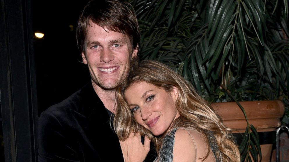 PHOTO: Gisele Bundchen and husband Tom Brady attend her Spring Fling book launch, April 30, 2016, in New York City. 