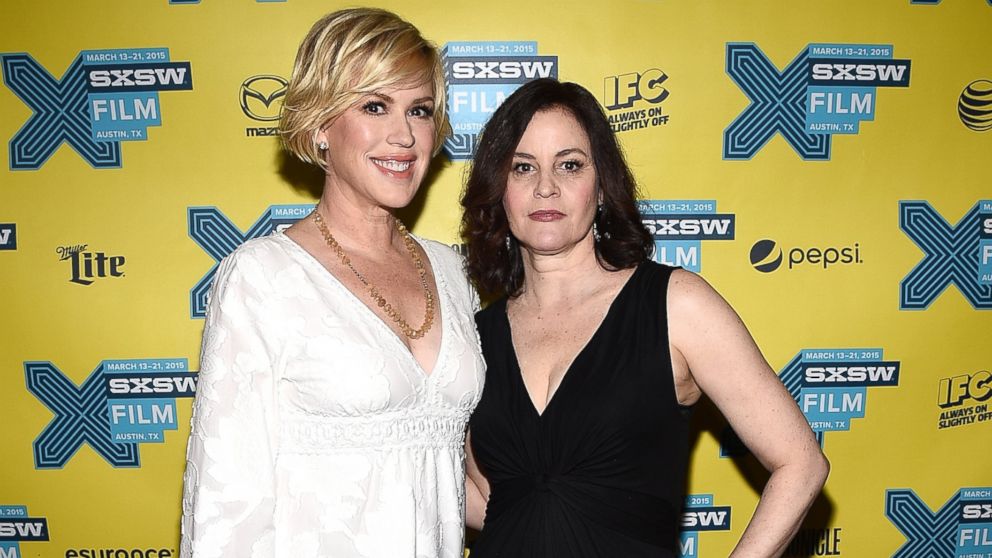 PHOTO: Actress Molly Ringwald and actress Ally Sheedy attend "The Breakfast Club" 30th Anniversary Restoration world premiere during the 2015 SXSW Music, Film + Interactive Festival at the Paramount Theatre, March 16, 2015, in Austin, Texas. 