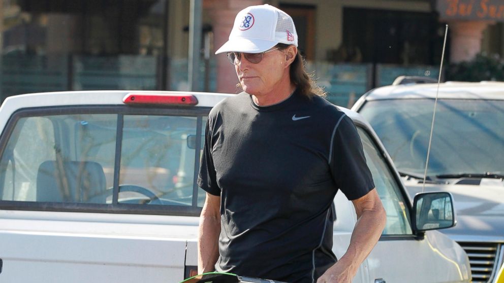 In this file photo, Bruce Jenner is seen on Jan. 18, 2014 in Los Angeles, Calif.  