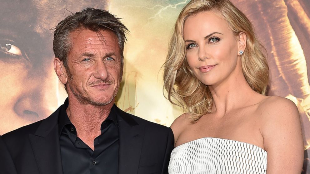 Sean Penn and Charlize Theron attend the premiere of Warner Bros. Pictures' "Mad Max: Fury Road" in Hollywood, Calif., May 7, 2015. 