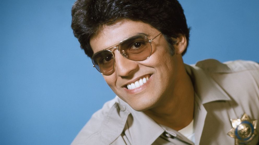 Erik Estrada is pictured as "Ponch" in CHiPS. 