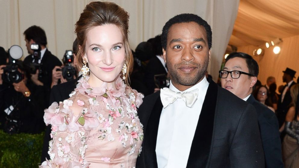 Sari Mercer and Chiwetel Ejiofor attends the "Charles James: Beyond Fashion" Costume Institute Gala at the Metropolitan Museum of Art, May 5, 2014, in New York City. 