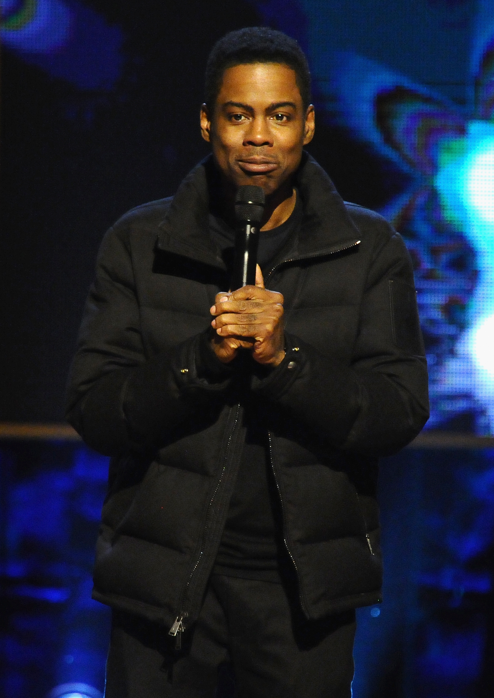 PHOTO: Chris Rock performs on stage in New York City, Feb. 28, 2015.