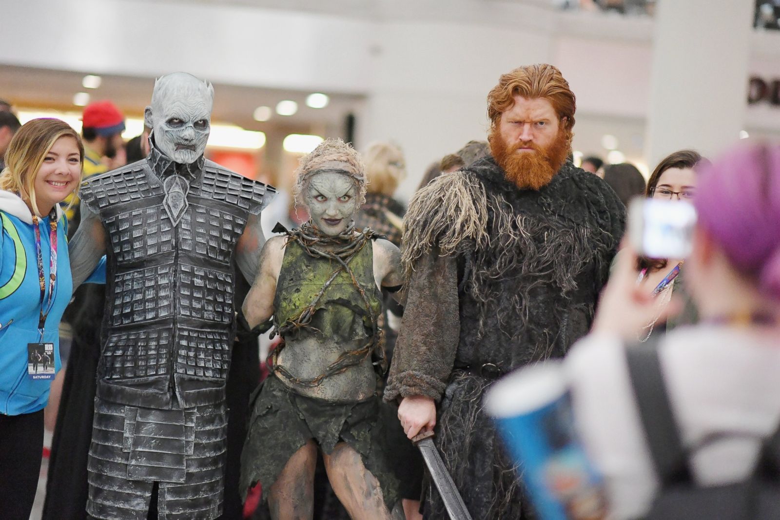 See the 'Game of Thrones' cast out of costume at Comic-Con