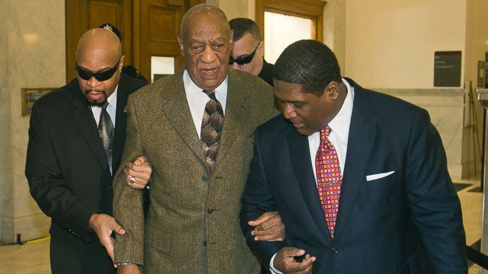 Bill Cosby arrives for a pre-trail hearing in his sexual assault case at the Montgomery County Courthouse,  Feb. 2, 2016, in in Norristown, Pa.   