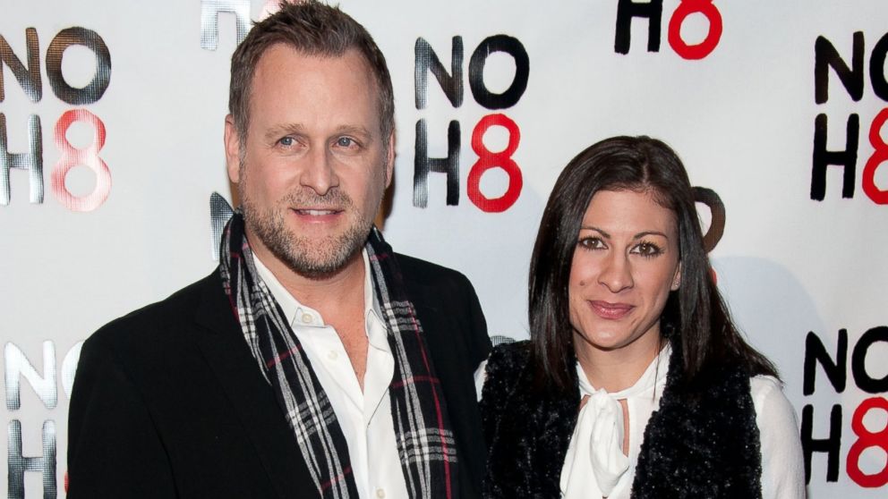 Dave Coulier and Melissa Bring arrive at the NOH8 Campaign's 3 Year Anniversary Celebration at the House of Blues Sunset Strip in West Hollywood, Calif., Dec. 13, 2011.  