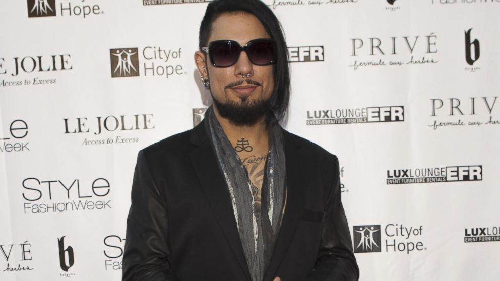Dave Navarro is pictured on Oct. 15, 2014 in Los Angeles. 