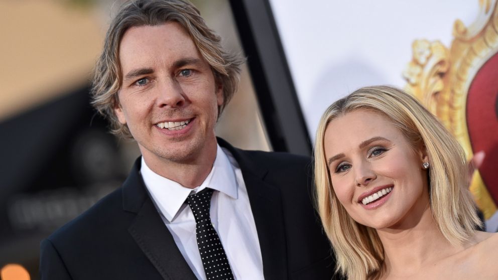 Dax Shepard and Kristen Bell arrive at the premiere of "The Boss" in Westwood, Calif., March 28, 2016.   