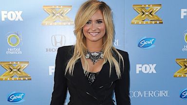 PHOTO: Demi Lovato attends "The X Factor" Season 3 premiere party in Los Angeles, Sept. 5, 2013.