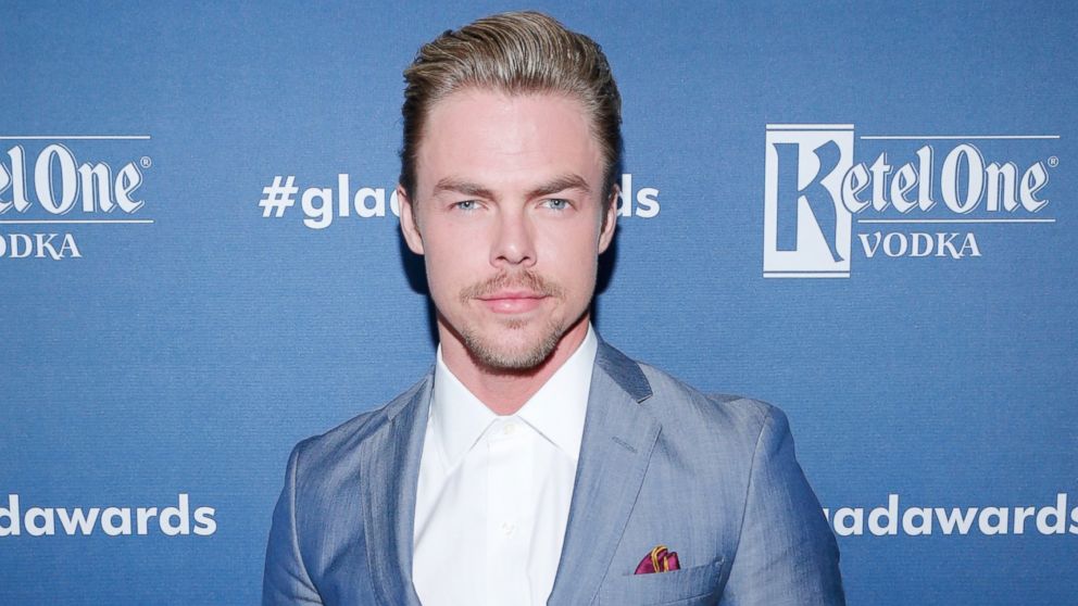 PHOTO: Derek Hough attends the 27th Annual GLAAD Media Awards hosted by Ketel One Vodka at the Beverly Hilton, April 2, 2016 in Beverly Hills, Calif.